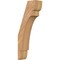 Ekena Millwork 3 1/2"W x 8"D x 20"H Olympic Smooth Knee Brace, Western Red Cedar BRC04X08X20OLY00SWR - alternate 1